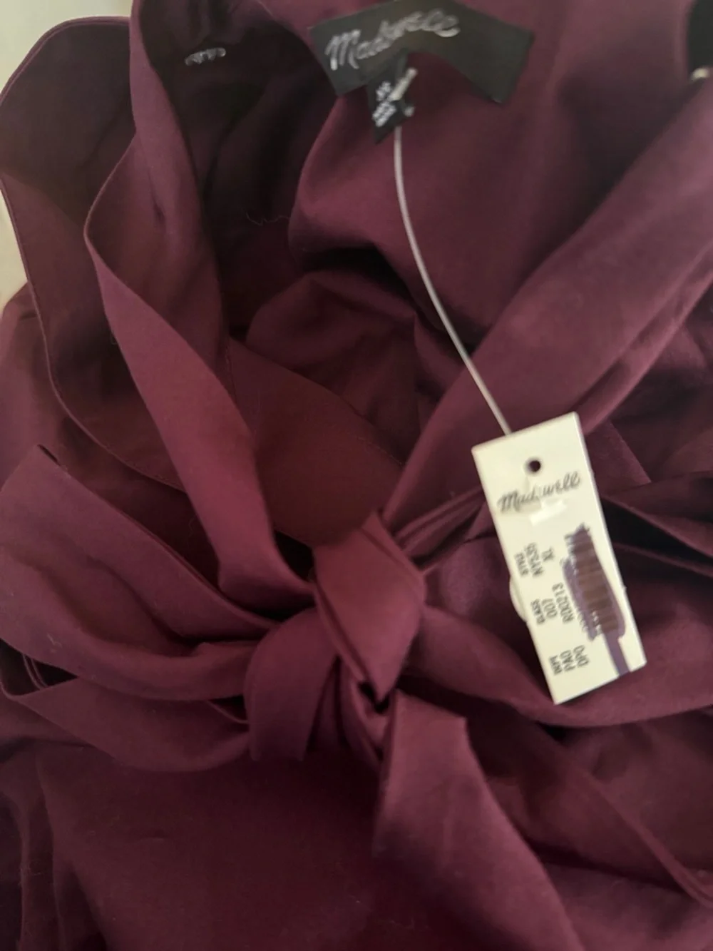 V-Neck Button-Front Top